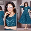 Golden Instyle Rayon Designer Long Kurti Collection