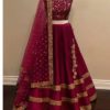 Adorable Taffeta Silk Embroidered Lehenga Choli