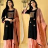 Rayon Kurta Bottom and Dupatta Set