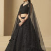 BRIDESMAID LEHENGA CHOLI 5154-black