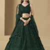 BRIDESMAID LEHENGA CHOLI 5154-green