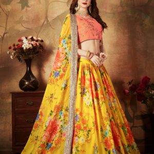 Beautiful Floral Lehenga 7603