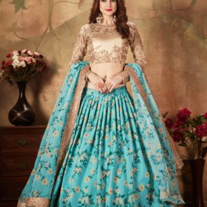 Beautiful Floral Lehenga 7606