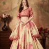 CREAM FLORAL LEHENGA CHOLI 7607