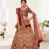 HEAVY WEDDING LEHENGA CHOLI 7710