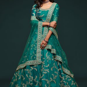HEAVY WEDDING LEHENGA CHOLI 7810