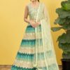 HEAVY WEDDING LEHENGA 116-Green