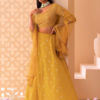 Glamourous Yellow Lehenga Choli Set  15071-Yellow