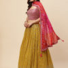 Luxurious Yellow Lehenga Choli Set 5076-Yellow