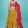 Luxurious Yellow Lehenga Choli Set 5077-Yellow