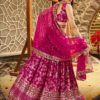 Luxurious Rani Pink Lehenga Choli Set 7100-Rani