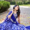Luxurious Royal Blue Lehenga Choli Set  7100-Royal Blue