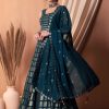Ruby Geometric Glam Lehenga