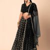 Regal Purple Zigzag Sequins Lehenga Choli